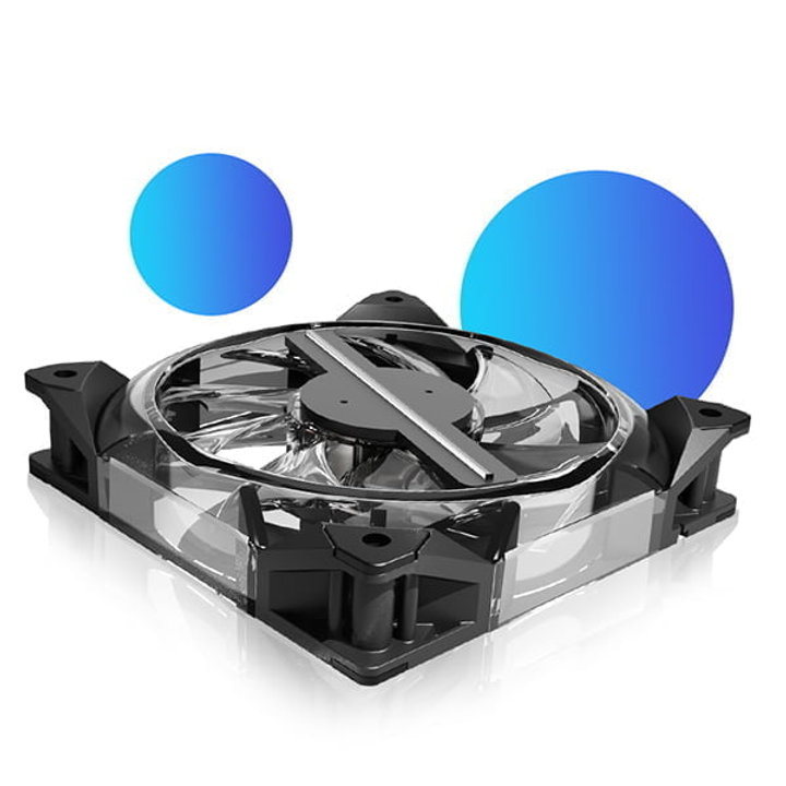 Dynatron Holo120L | 120mm Holographic Display Case Fan
