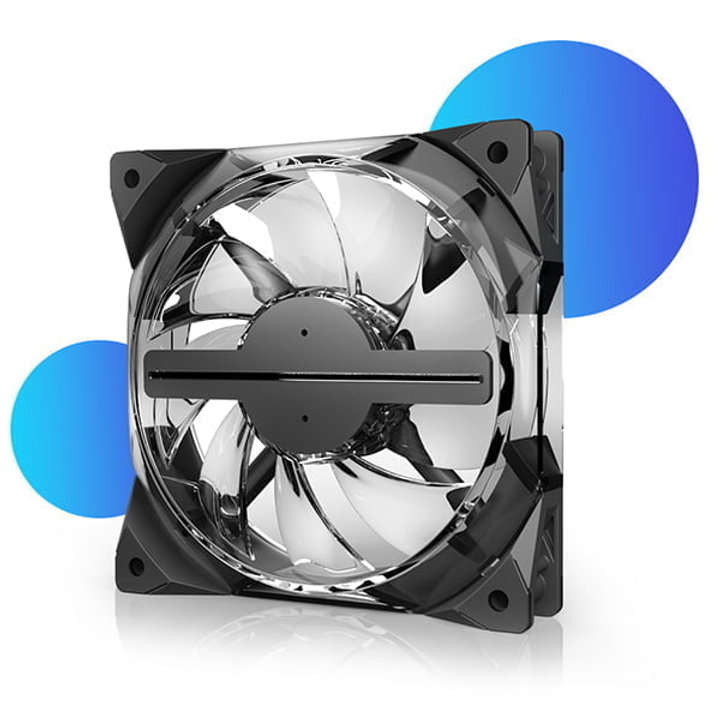 dynatron Holo120L | 120mm Holographic Display Case Fan