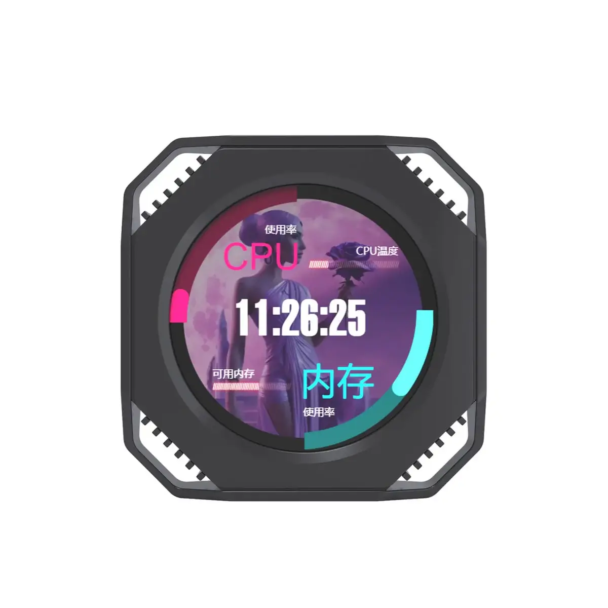 Dynatron Vortex | 2.1" Desktop Monitoring Screen For PC Case