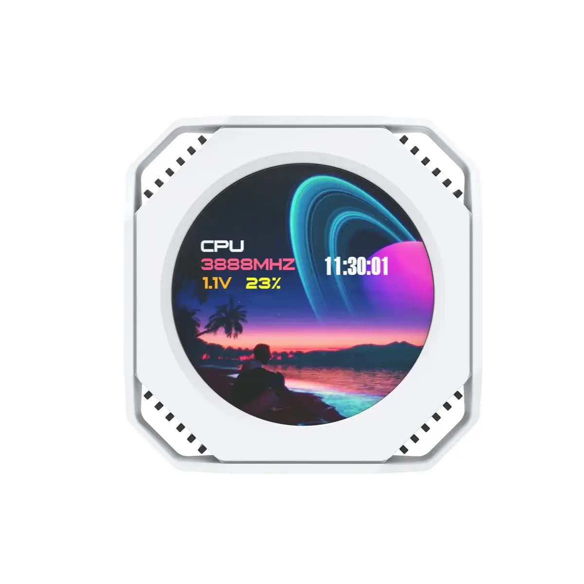 Dynatron Vortex | 2.1" Desktop Monitoring Screen For PC Case
