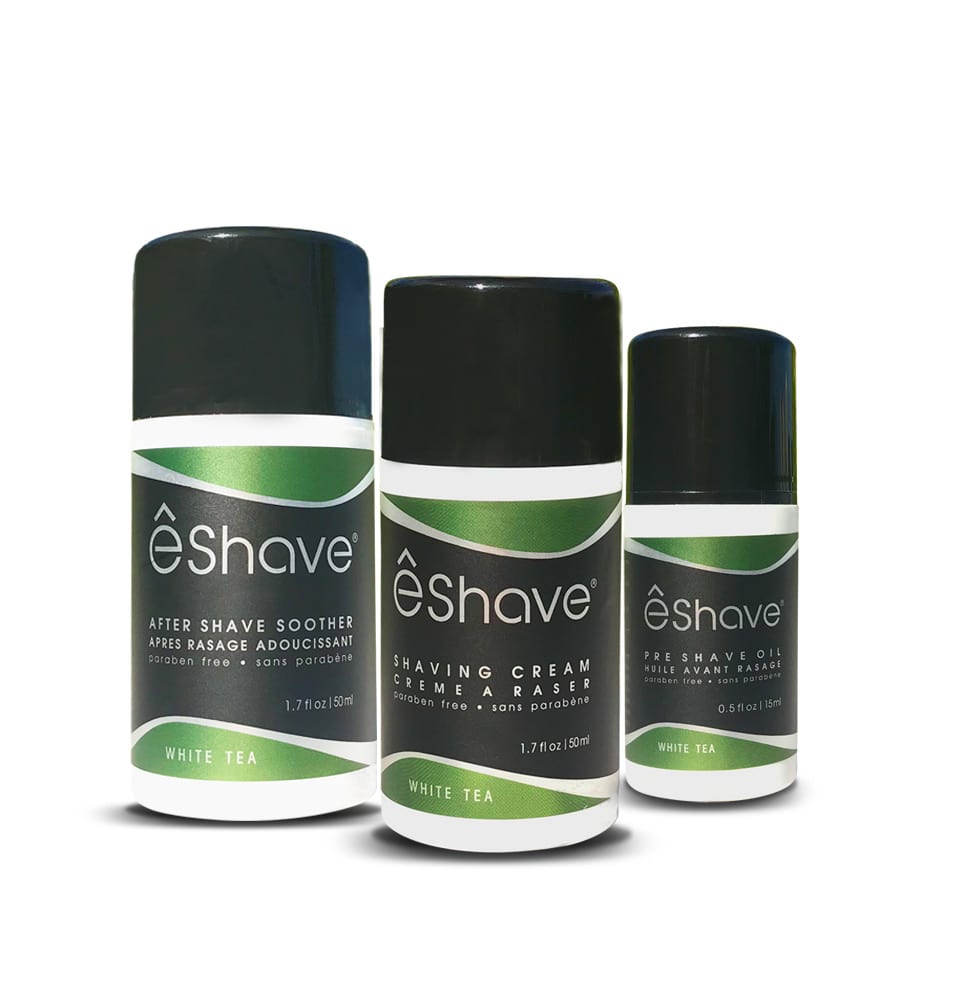e shave Travel Collection White Tea e shave Travel Collection White Tea