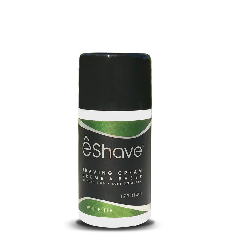 e shave Travel Shaving Cream White Tea 1.7 OZ