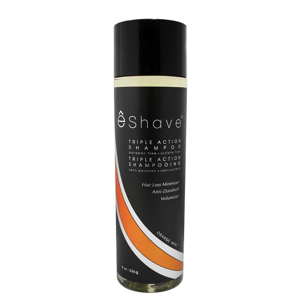 e shave Triple Action Shampoo 8oz