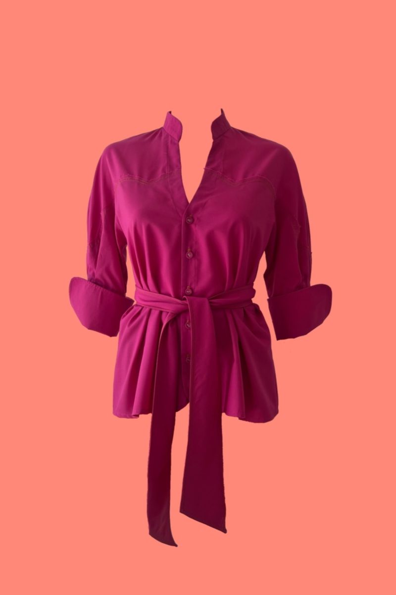 E Vee Amy Garden Top & Mandarin Velvet Short