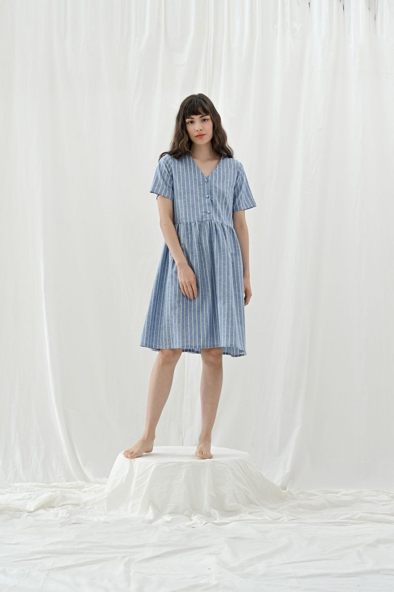 e vee Azul dress