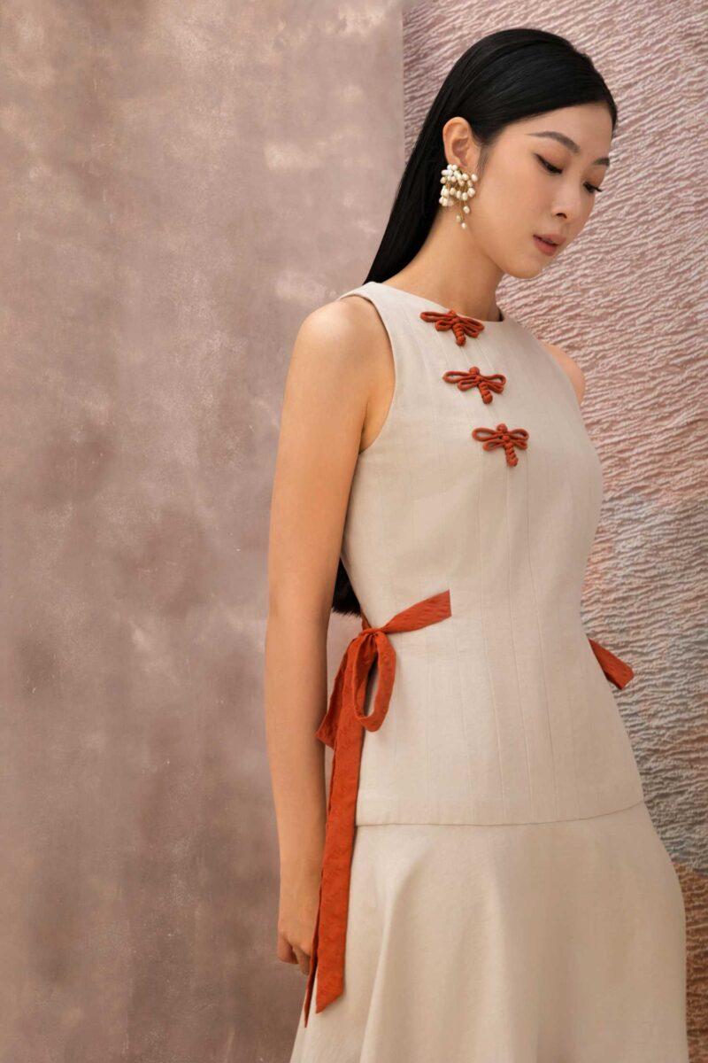 E Vee Fumiko Dress