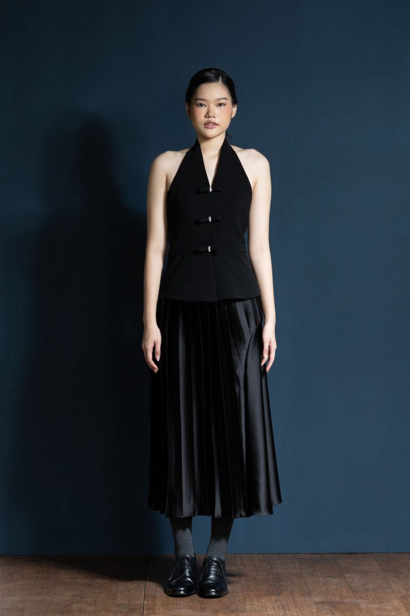 e vee Helena Pleated Skirt