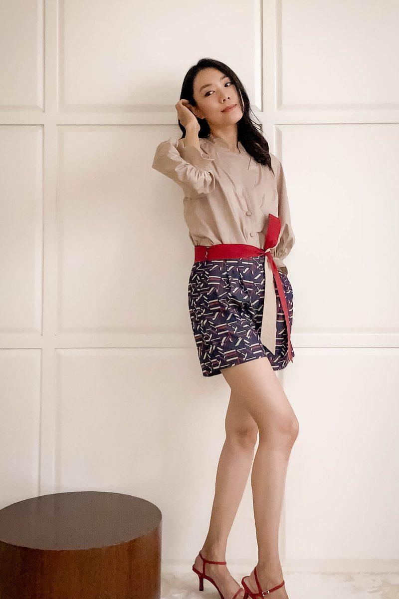 e vee Lin Na Top Lin Na Pants