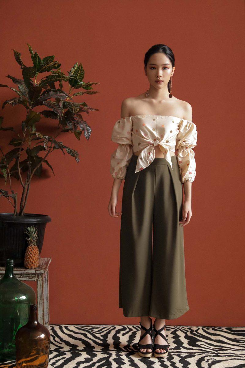e vee Magnetia Top & Seagreen Pants