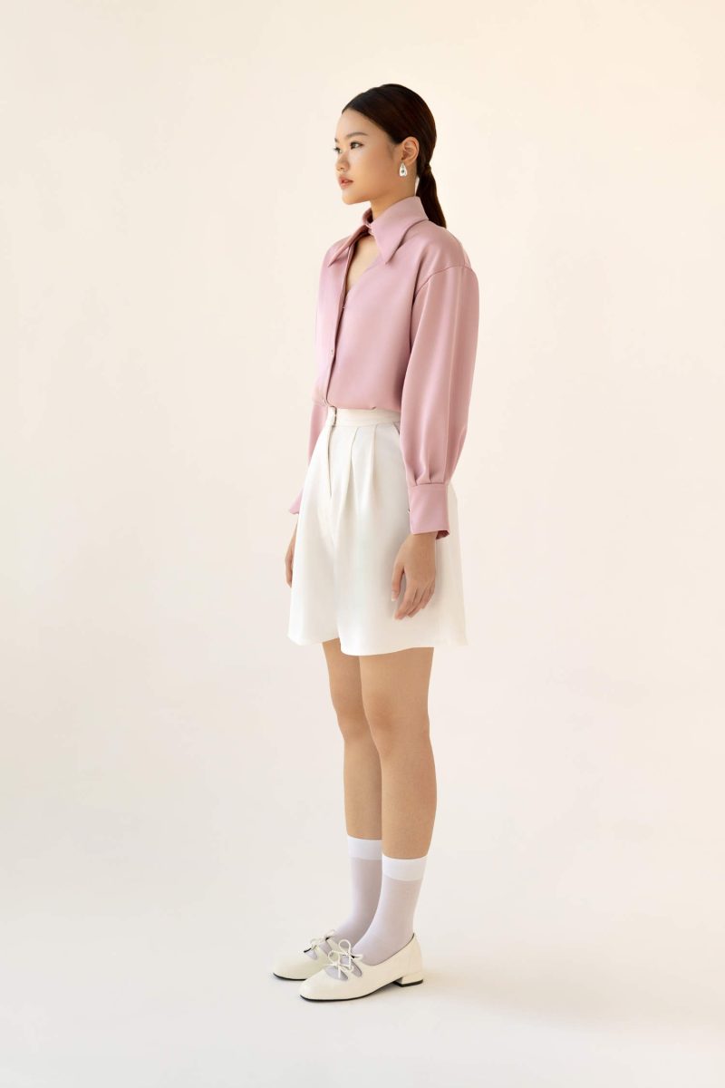 E Vee Renee Satin Shirt