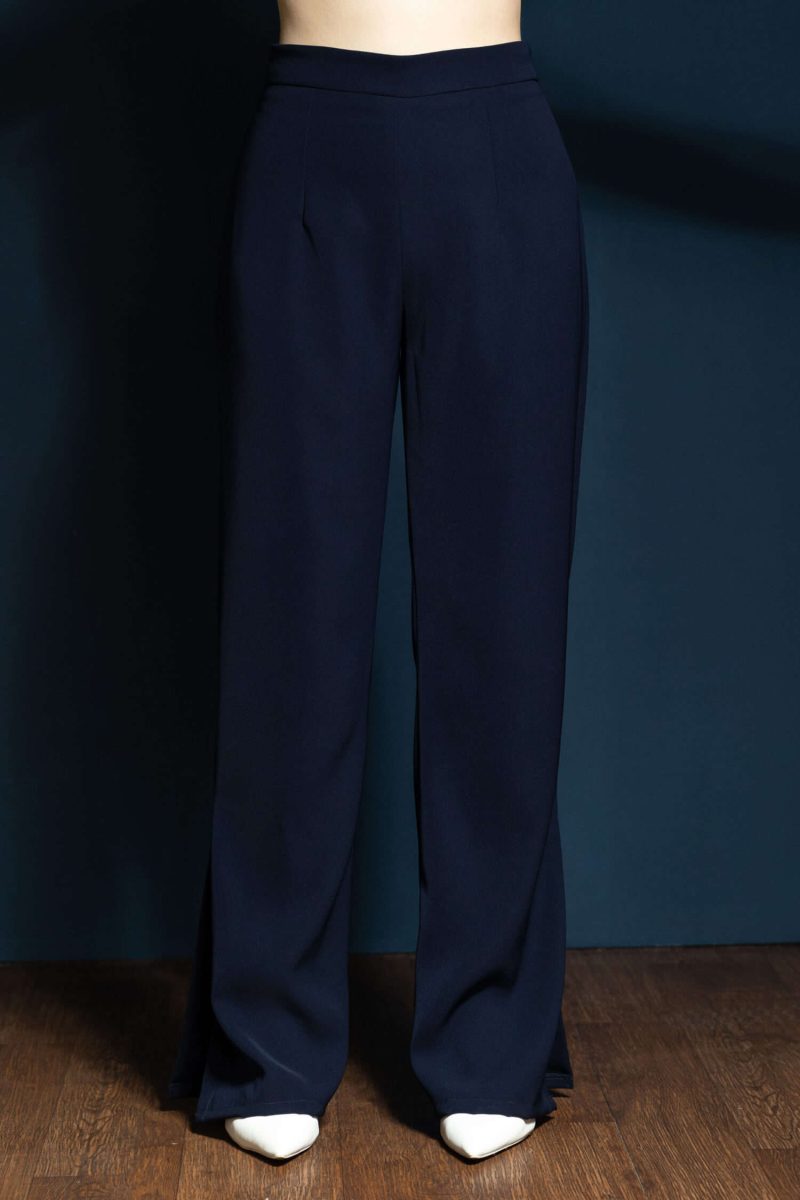 E Vee Saga Slit Pants