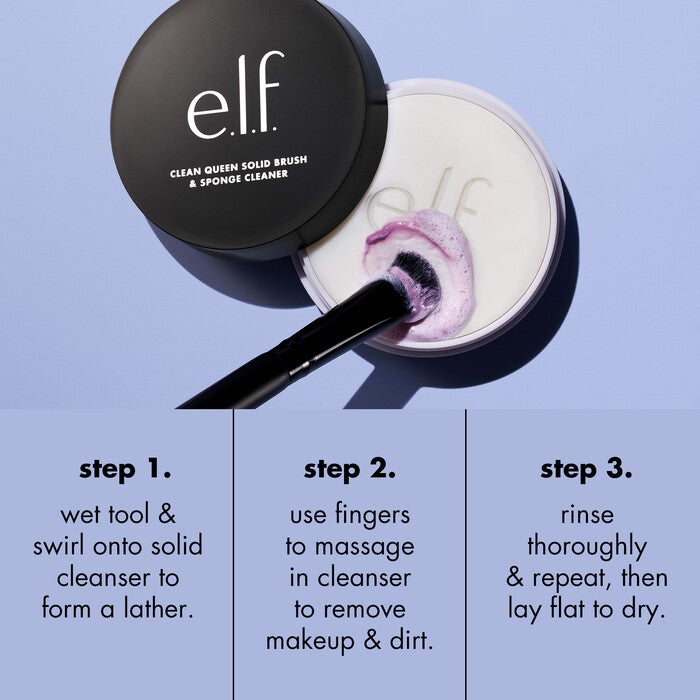 E.l.f. Cosmetics Clean Queen Solid Brush & Sponge Cleaner