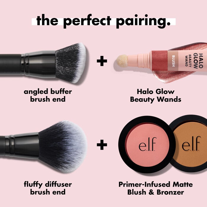 E.l.f. Cosmetics Cream & Powder Face Brush
