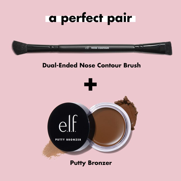 E.l.f. Cosmetics Dual-Ended Nose Contour Brush