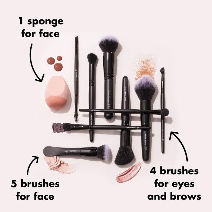 E.l.f. Cosmetics Ten Out Of Ten Brush Kit