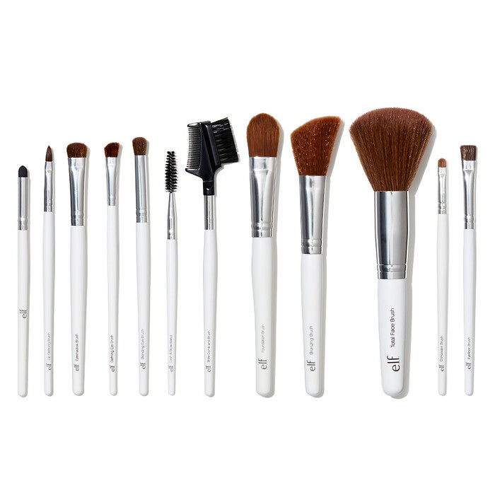 e.l.f. cosmetics Professional Set of 12 Makeup Brushes