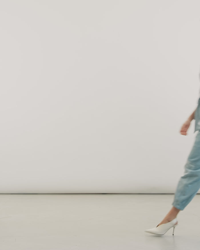 E.l.v. Denim Classic Denim Jumpsuit Light Blue Jumpsuit