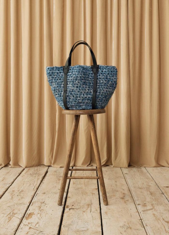 E.l.v. Denim Denim Crochet Tote Bag Blue Accessories