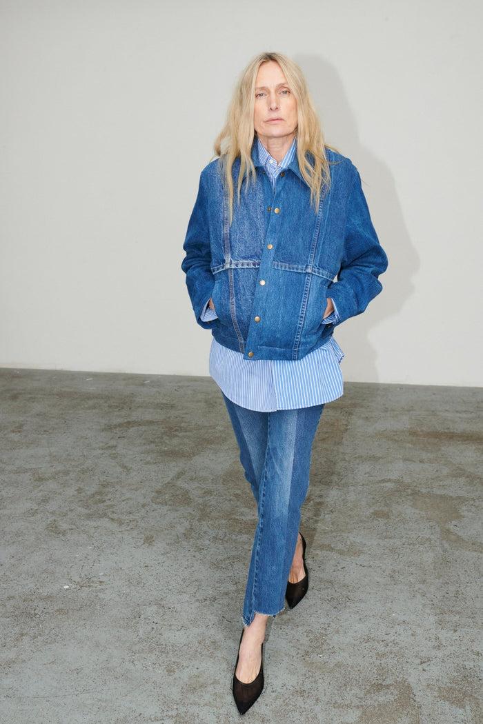 E.l.v. Denim Audrey Jeans Mid Blue Jeans