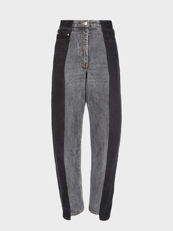 e.l.v. denim Boyfriend Jean Black/Grey Jeans