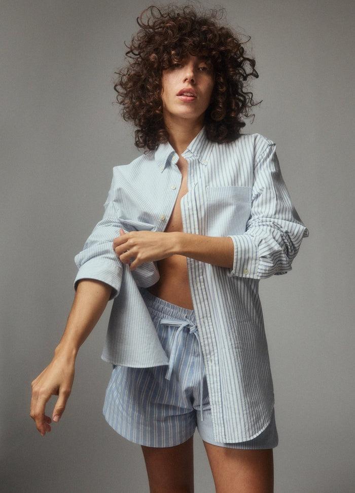 E.l.v. Denim Brushed Cotton Diana Shirt