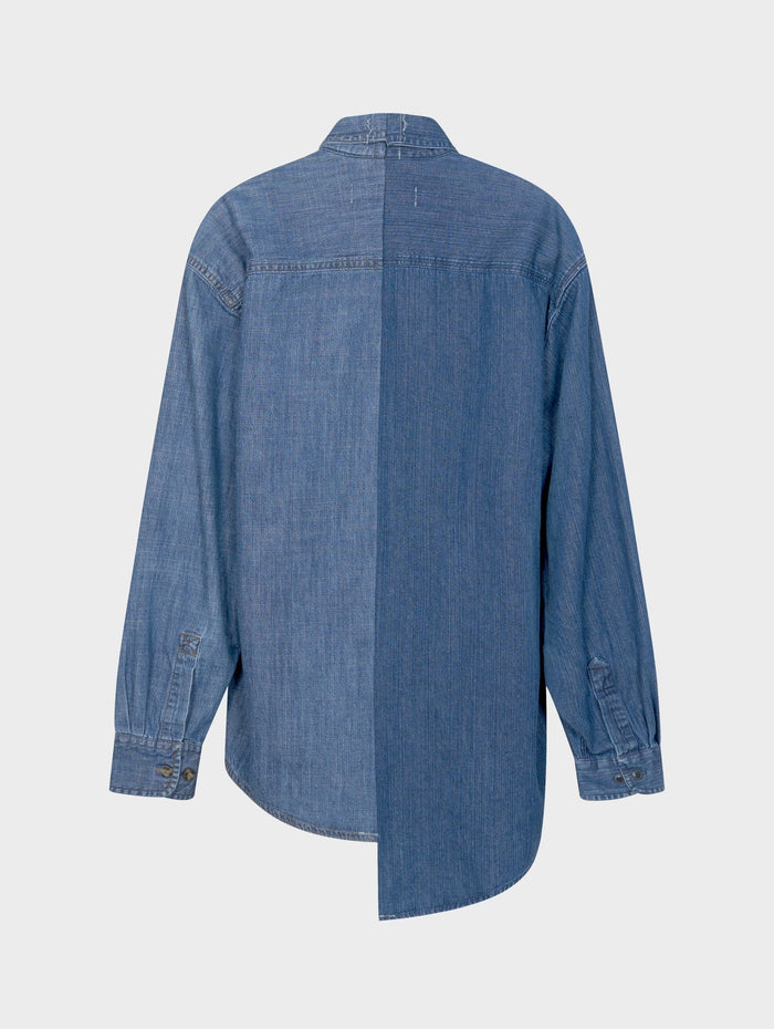 E.l.v. Denim Classic Denim Shirt Shirt
