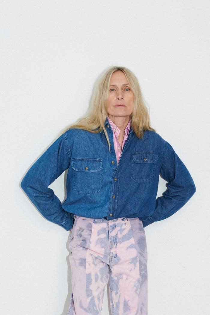 E.l.v. Denim Classic Denim Shirt Shirt