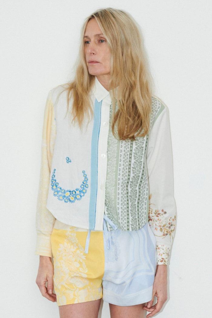 E.l.v. Denim Emilie Shirt Vintage Table Linen