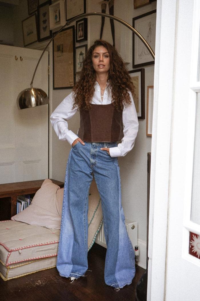 E.l.v. Denim Esther Reversible Top Corduroy Top