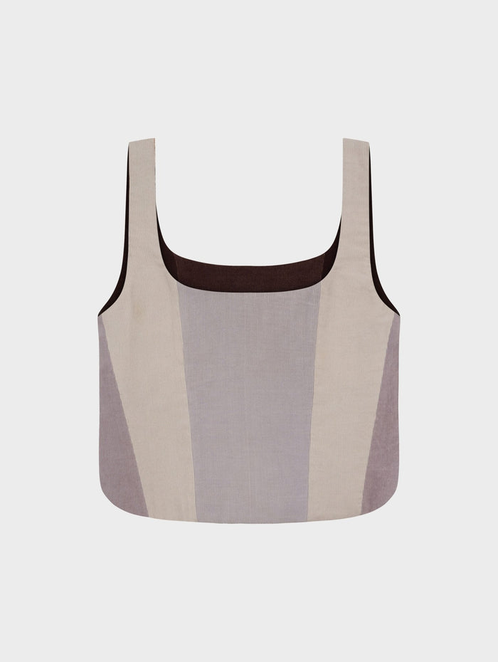 E.l.v. Denim Esther Reversible Top Corduroy Top