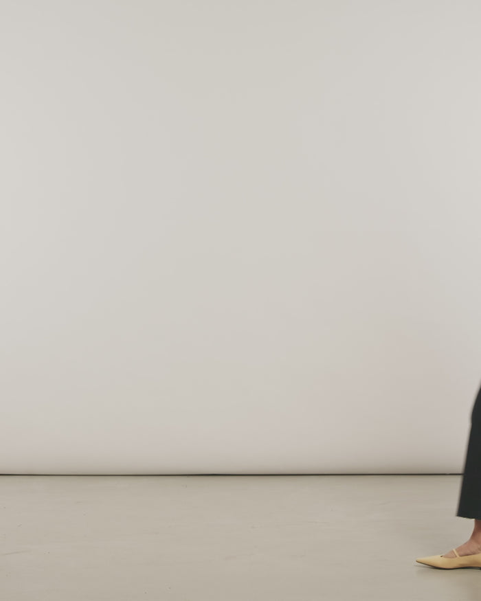 E.l.v. Denim Flare Jean Charcoal Grey/Black Jeans