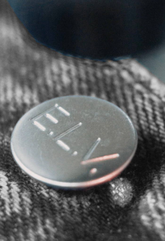 E.l.v. Denim Flare Jean Dark Blue/Black Jeans