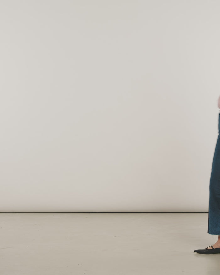 E.l.v. Denim Flare Jean Dark/Mid Blue Jeans