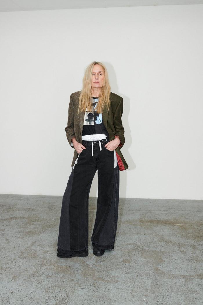 E.l.v. Denim Maya Jeans Charcoal Grey Jeans