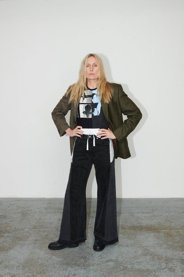 E.l.v. Denim Maya Jeans Charcoal Grey Jeans