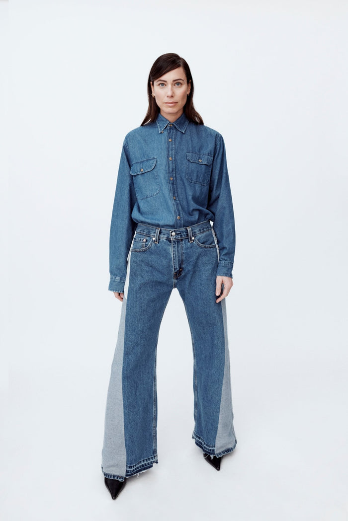 E.l.v. Denim Maya Jeans Mid Blue Jeans