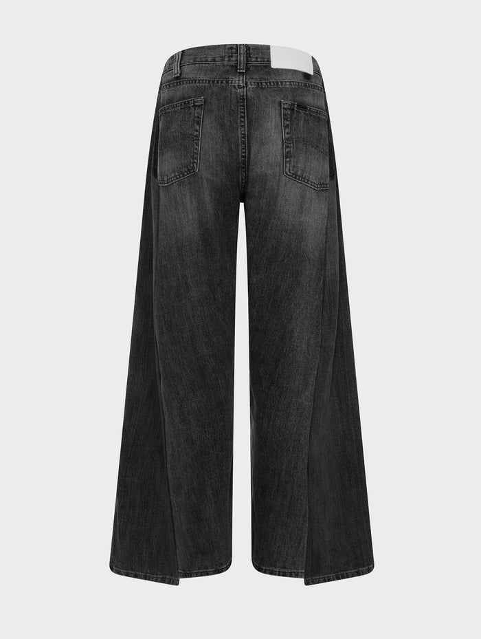 E.l.v. Denim Men's 1974 Jean Charcoal Grey Trousers
