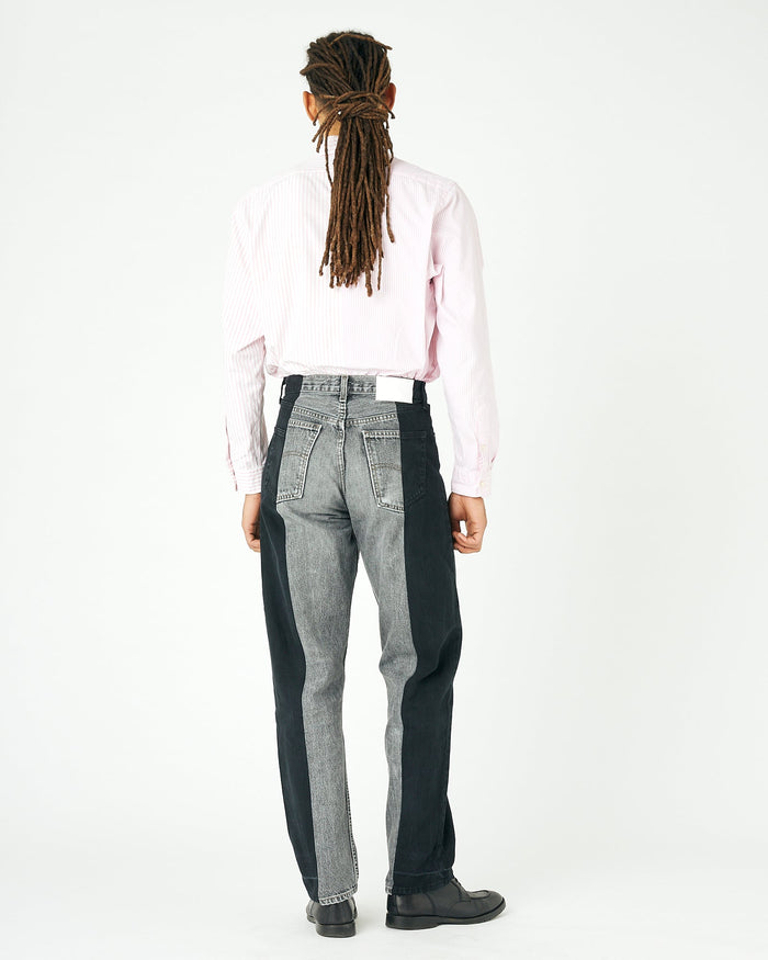 E.l.v. Denim Men's Garçon Jean Black Grey Jeans