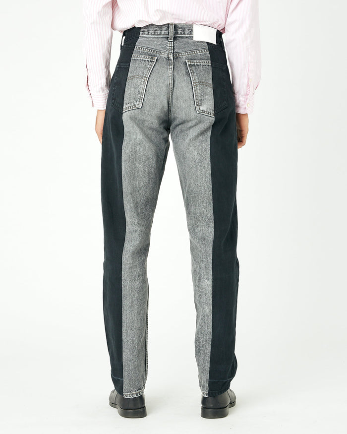 E.l.v. Denim Men's Garçon Jean Black Grey Jeans