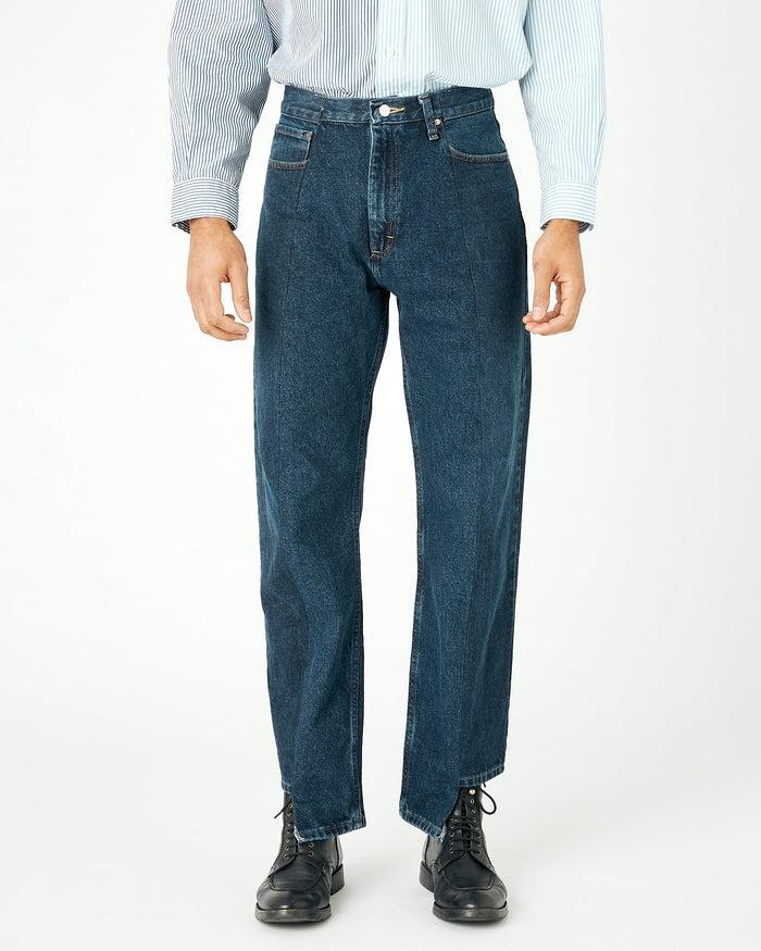 e.l.v. denim Men's Garcon Jean Dark Blue Jeans