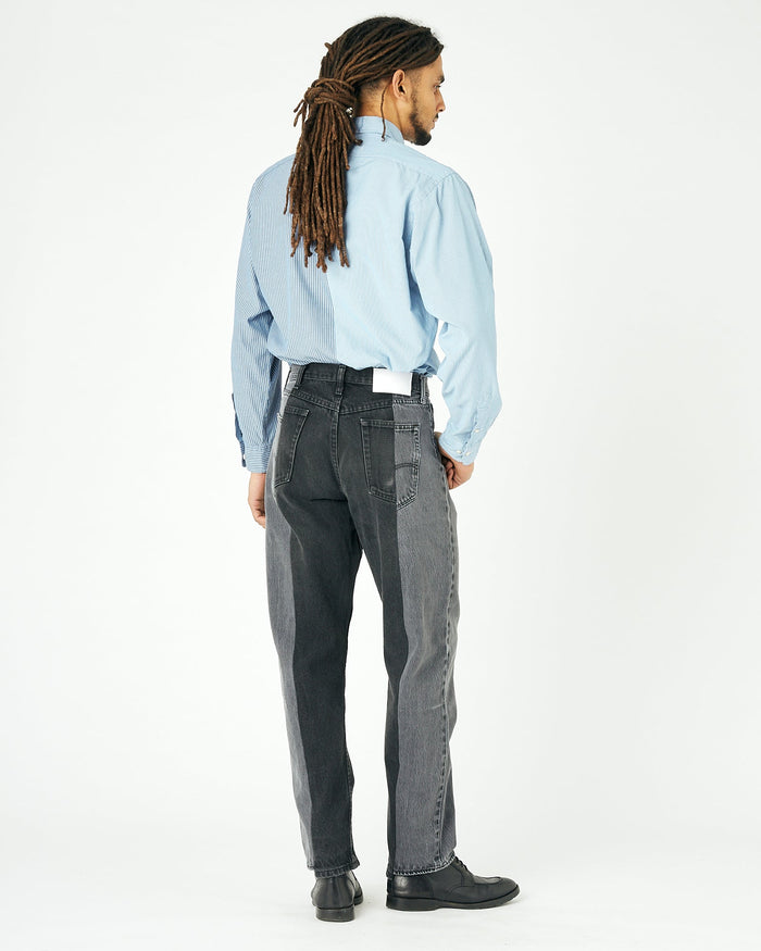 E.l.v. Denim Men's Garcon Jean Grey Black Jeans