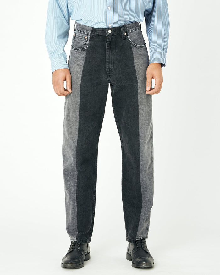 e.l.v. denim Men's Garcon Jean Grey Black Jeans