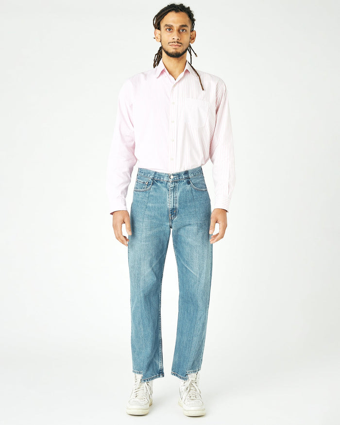 E.l.v. Denim Men's Garcon Jean Mid Blue Jeans