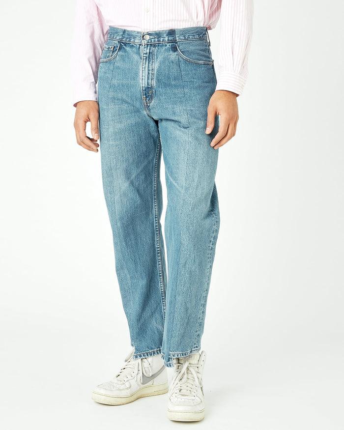 e.l.v. denim Men's Garcon Jean Mid Blue Jeans