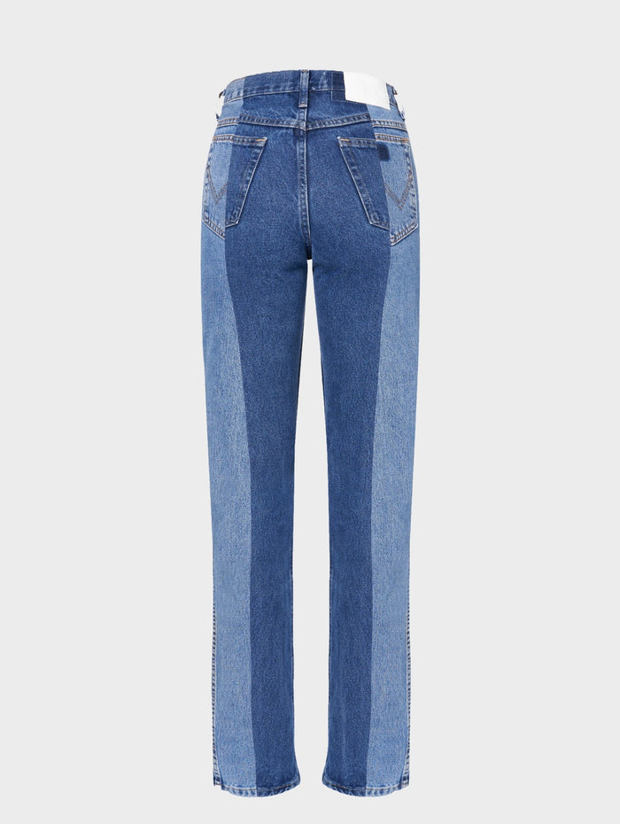 E.l.v. Denim Mid Dark Blue Stovepipe Jeans Jeans