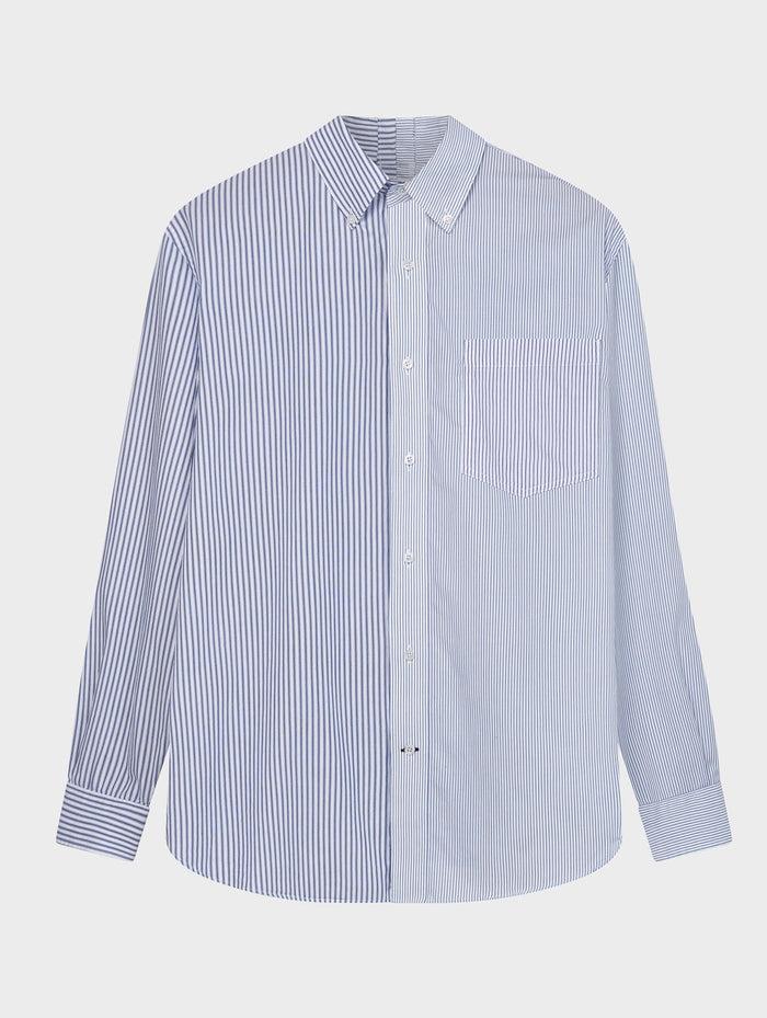 e.l.v. denim Mina Shirt Stripe Poplin Cotton Shirt
