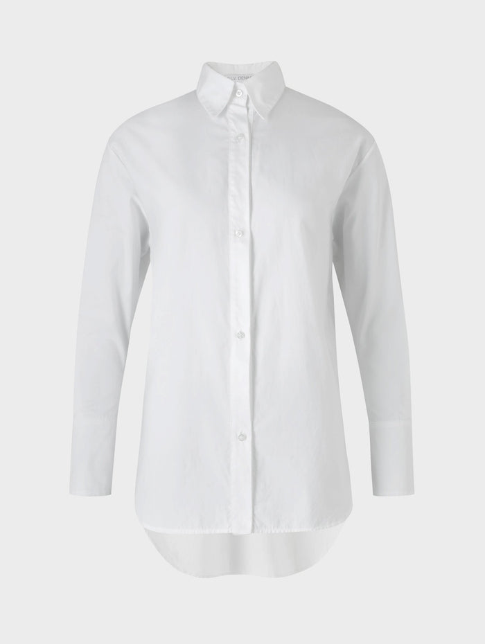 e.l.v. denim Sydney Shirt Cotton Poplin White Shirt