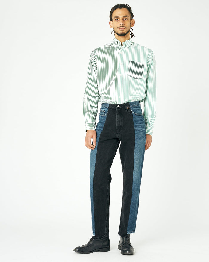 E.l.v. Denim Men's Garcon Jean Dark Blue Black Jeans