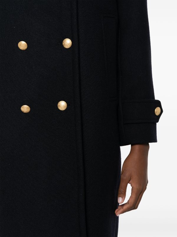 Each Other Double Breasted Military Coat S