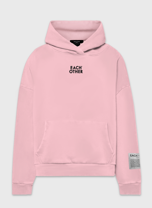 each other EACH OTHER HOODIE Pink